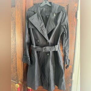 Banana Republic Charcoal Trench Coat / rain jacket ☂️ NWOT